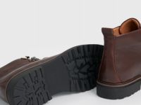 Ботинки из натуральной кожи, Коричневый