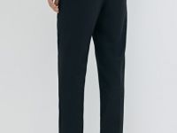 Брюки из структурной ткани, Черный