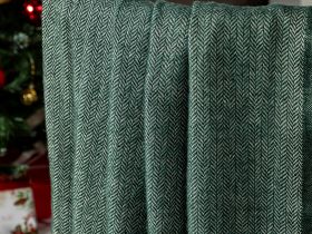 Плед Ines, зеленый