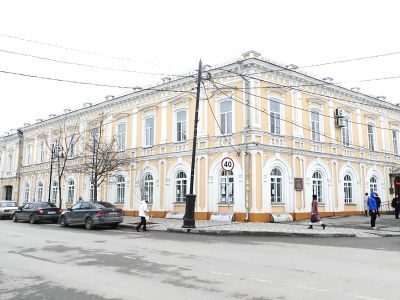 Мемориальное здание, где размещался штаб 9 стрелковой дивизии, освобождавший Таганрог от белогвардейцев в 1920 г.