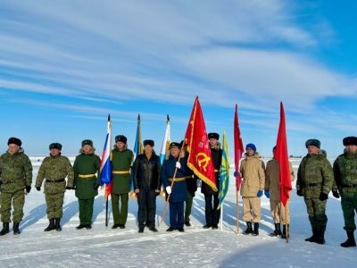 Эстафета «Знамя Победы» добралась до Булунского района