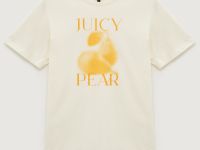 Футболка из хлопка с принтом