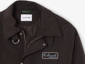 Водоотталкивающая куртка-бомбер Lacoste в стиле авиатора