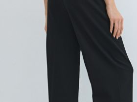 Прямые классические брюки, Черный