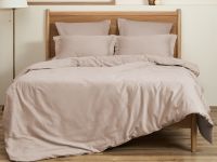 Пододеяльник Pink tint с завязками