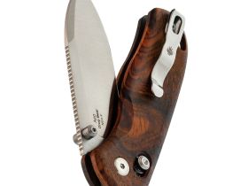 Складной нож Kizer Drop Bear, сталь Nitro-V, рукоять дерево