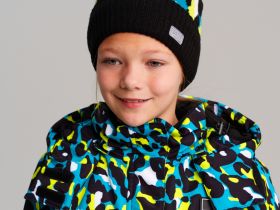 Шапка трикотажная для девочек