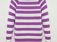 Джемпер в полоску свободного силуэта