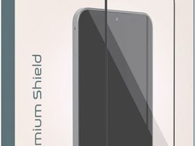 Защитное стекло VLP Premium Shield для Samsung Galaxy A17 с чёрной рамкой