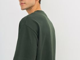 Футболка оверсайз, Зеленый