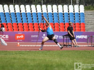 Якутский атлет установил рекорд России по метанию копья
