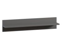Полка Оберг 80x16 Графитовый