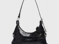 Сумка из лакированной кожи, Черный