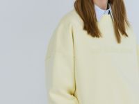 Свитшот с вышивкой, Желтый