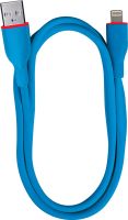 Кабель Gal USB / Apple Lightning 1,2 м Голубой