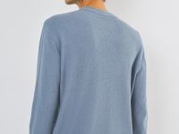 Текстурный джемпер, Голубой