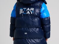 Пальто текстильное с полиуретановым покрытием для мальчиков