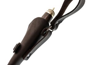 Нож для выживания Егерь, кованый, сталь Х12МФ, литье, венге