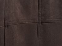 Платье миди из искусственной замши, Коричневый