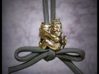 Бусина для темляка, латунь