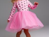 Платье трикотажное для девочек