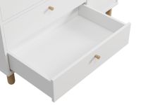 Распашной шкаф Лэтти 3-105x190 Белый