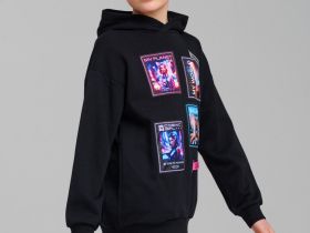 Толстовка трикотажная для девочек