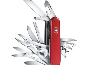 Нож перочинный Victorinox SwissChamp, сталь X55CrMo14, рукоять Cellidor®, красный