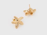 Набор серёг для девочек, 2 пары, Золотой