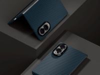 Чехол VLP Kevlar Case для Galaxy Z Fold8, MagSafe темно-синий