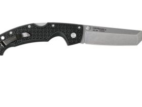 Складной нож Cold Steel Voyager Large Tanto, сталь AUS-10A, тактический нож, рукоять Griv-Ex черный