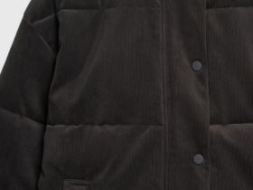 Утеплённая куртка из вельвета, Коричневый