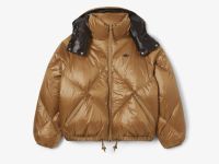 Женский дутый короткий пуховик Lacoste оверсайз