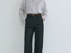 Блузка из сатина, Коричневый