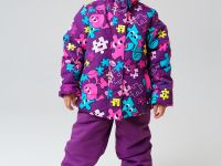 Комплект текстильный с полиуретановым покрытием для девочек: куртка, полукомбинезон