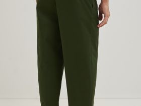 Брюки свободного кроя из хлопка