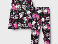 Термокомплект трикот. для девочек: фуфайка (футболка) с длин. рук, брюки для эпизод. использования