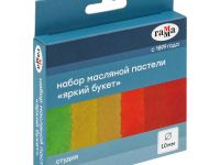 Набор пастели масляной Гамма "Студия", "Яркий букет", 6 цветов, картон. упак., европодвес