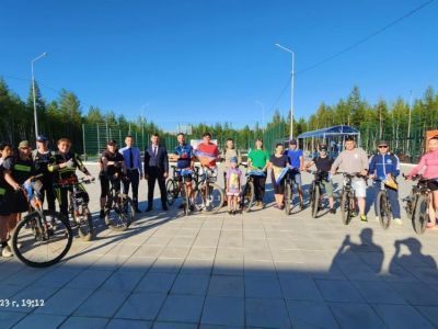 66 человек принимают участие в «Мирнинском веломарафоне»