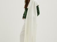 Шарф с шерстью