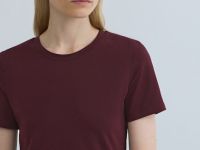 Базовая футболка из хлопка, Фиолетовый