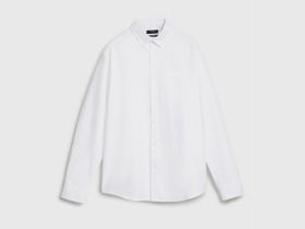 Рубашка из ткани оксфорд, Белый