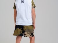 Комплект трикотажный для мальчиков: фуфайка (футболка), шорты