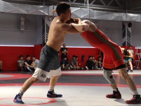 Борцы сборной Якутии провели открытую тренировку перед турниром Коркина