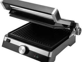 Гриль-пресс Polaris PGP 1902 Brilliant Collection Серебристый