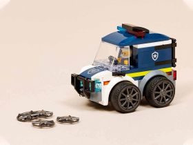 City 60481 Конструктор RIDES: Полицейский грузовик