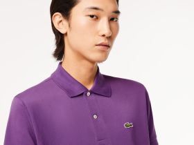 Мужское поло Lacoste L1212 классического кроя