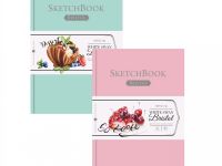 Скетчбук для графики и маркеров Малевичъ "Bristol Touch" А5 50 л 180 г, мятный