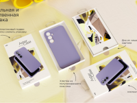 Клип-кейс VLP Aster для Samsung Galaxy A25 Фиолетовый