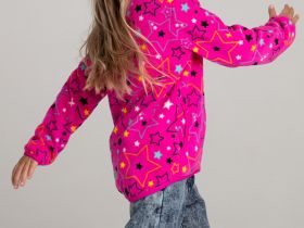 Толстовка флисовая для девочки